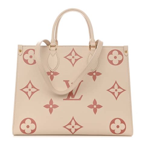 rose trianon louis vuitton|LOUIS VUITTON Empreinte Monogram Giant Onthego MM .